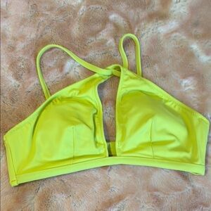 Lime Green Bikini Top